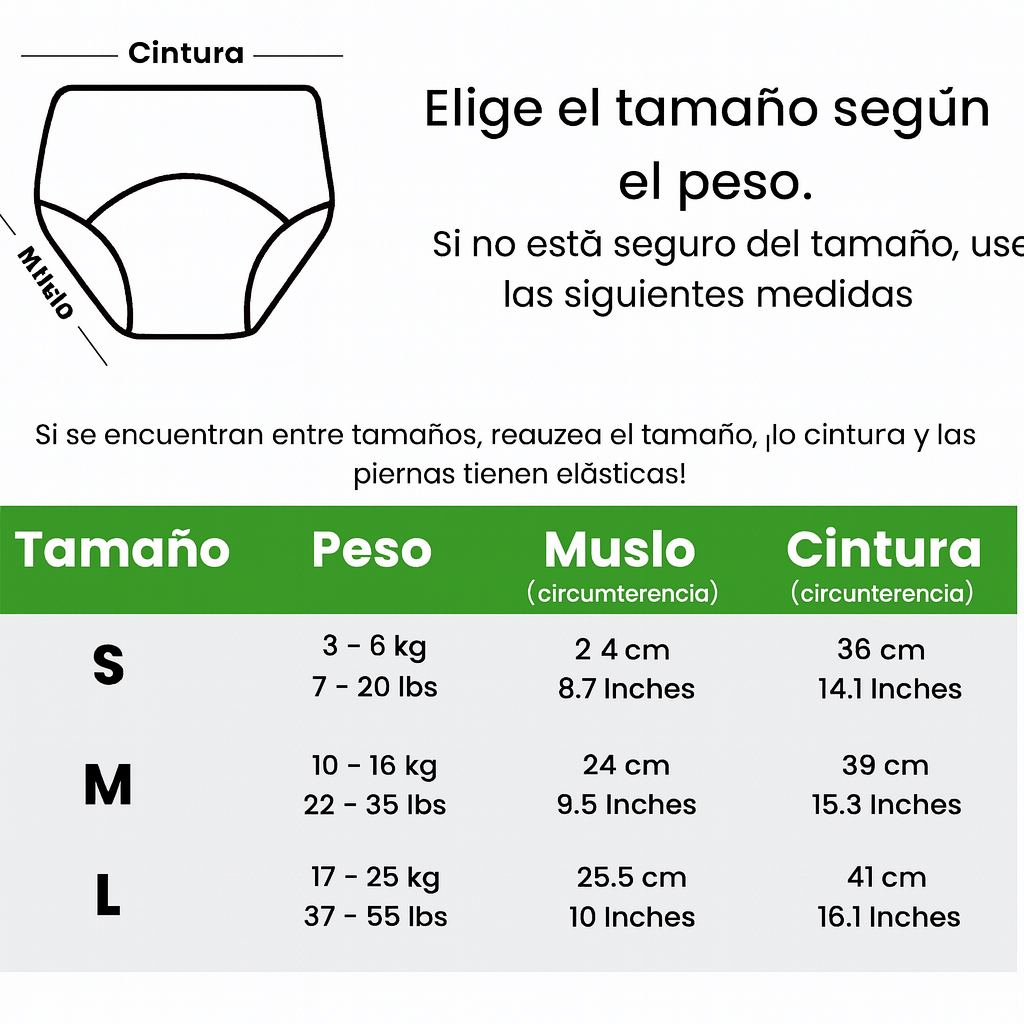 Urinex® Pañales de entrenamiento